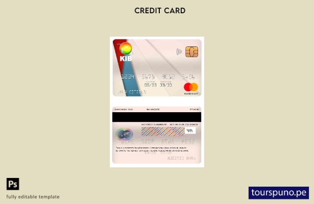 lista para imprimir la plantilla mastercard del Iraq Kurdistan International Ban